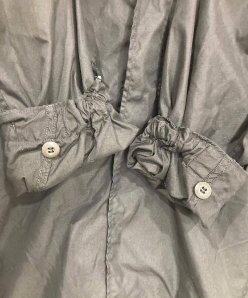 US ARMY（ユーエスアーミー）US ARMY (ユーエスアーミー) OVER DYE M-65 FISH TAIL PARKA ブラック サイズ:不明の古着・服飾アイテム