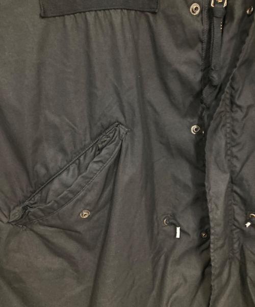 US ARMY（ユーエスアーミー）US ARMY (ユーエスアーミー) OVER DYE M-65 FISH TAIL PARKA ブラック サイズ:不明の古着・服飾アイテム