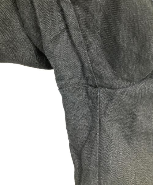 NAUTICA（ノーティカ）NAUTICA (ノーティカ) ブラックリネンスラックス ブラック サイズ:32の古着・服飾アイテム