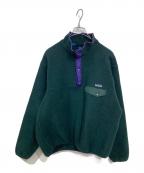 Patagoniaパタゴニア）の古着「シンチラスナップT」｜グリーン
