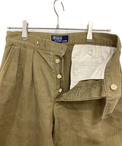 POLO RALPH LAUREN（ポロ・ラルフローレン）POLO RALPH LAUREN (ポロ・ラルフローレン) ミリタリーパンツ オリーブ サイズ:76の古着・服飾アイテム