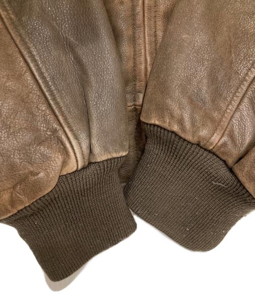 DOCKERS（ドッカーズ）DOCKERS (ドッカーズ) レザースイングトップ ブラウン サイズ:Ｌの古着・服飾アイテム