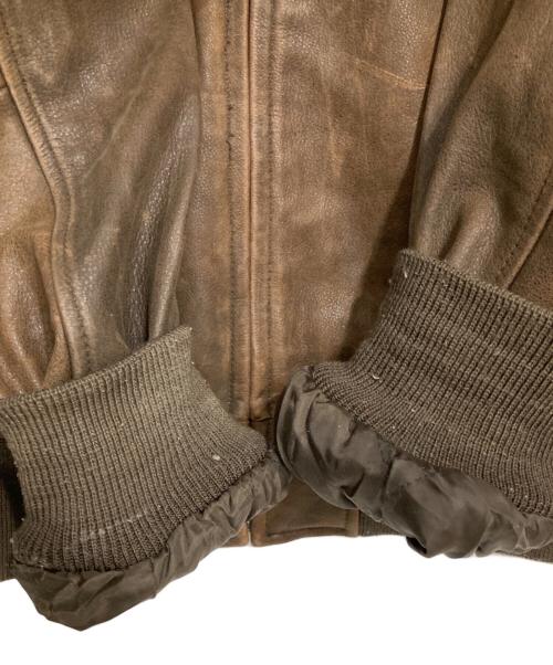 DOCKERS（ドッカーズ）DOCKERS (ドッカーズ) レザースイングトップ ブラウン サイズ:Ｌの古着・服飾アイテム