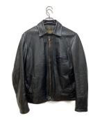 Gerugaゲルガ）の古着「SPORTS JKT HORSE-HIDE」｜ブラック
