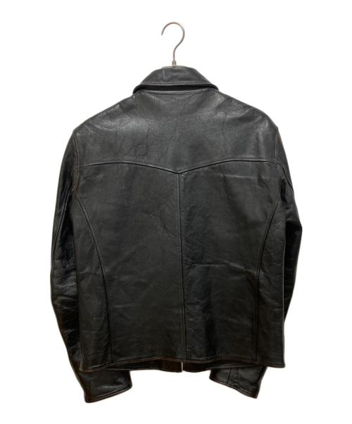 Geruga（ゲルガ）GERUGA (ゲルガ) SPORTS JKT HORSE-HIDE ブラック サイズ:不明の古着・服飾アイテム