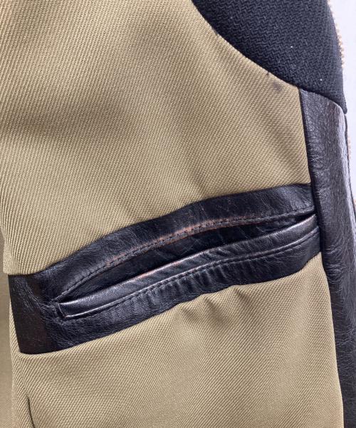 Geruga（ゲルガ）GERUGA (ゲルガ) SPORTS JKT HORSE-HIDE ブラック サイズ:不明の古着・服飾アイテム