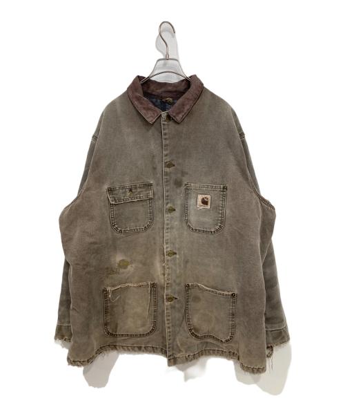 CarHartt（カーハート）CarHartt (カーハート) ミシガンチョアコート ブラウン サイズ:XLの古着・服飾アイテム