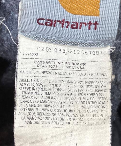 CarHartt（カーハート）CarHartt (カーハート) ミシガンチョアコート ブラウン サイズ:XLの古着・服飾アイテム