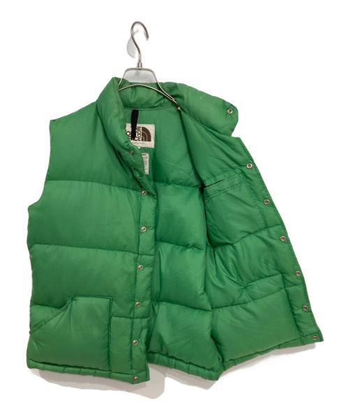 THE NORTH FACE（ザ ノース フェイス）THE NORTH FACE (ザ ノース フェイス) 80’Sダウンベスト グリーン サイズ:XSの古着・服飾アイテム