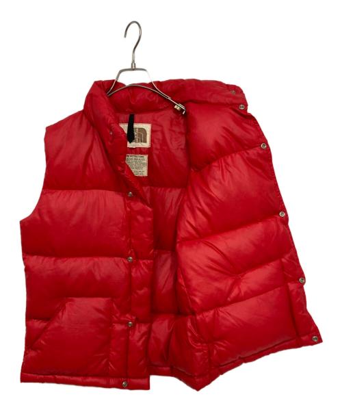 THE NORTH FACE（ザ ノース フェイス）THE NORTH FACE (ザ ノース フェイス) 70’Sダウンベスト レッド サイズ:XSの古着・服飾アイテム
