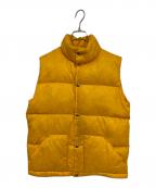 THE NORTH FACEザ ノース フェイス）の古着「70’Sダウンベスト」｜イエロー