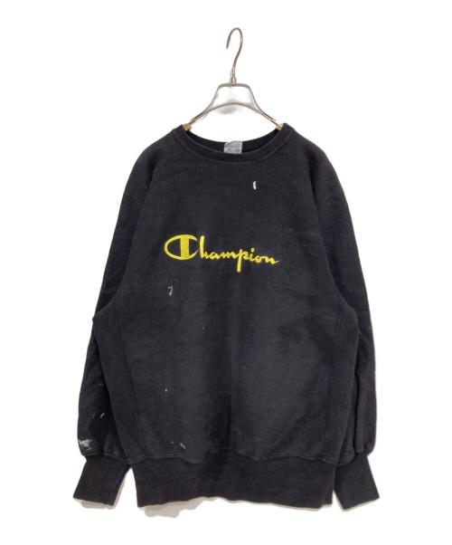 Champion REVERSE WEAVE（チャンピオン リバース ウィーブ）Champion REVERSE WEAVE (チャンピオン リバース ウィーブ) スウェット ブラック サイズ:XLの古着・服飾アイテム