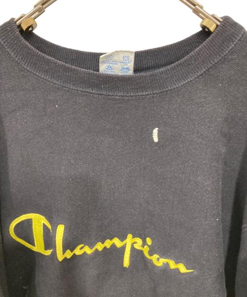 Champion REVERSE WEAVE（チャンピオン リバース ウィーブ）Champion REVERSE WEAVE (チャンピオン リバース ウィーブ) スウェット ブラック サイズ:XLの古着・服飾アイテム