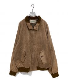 L.L.Bean（エルエルビーン）の古着「80’Sスウェードスイングトップ」｜ブラウン