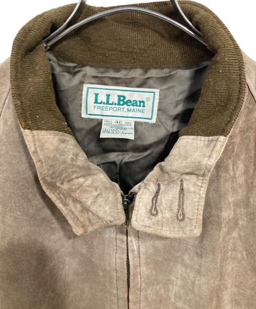 L.L.Bean（エルエルビーン）L.L.Bean (エルエルビーン) 80’Sスウェードスイングトップ ブラウン サイズ:46の古着・服飾アイテム