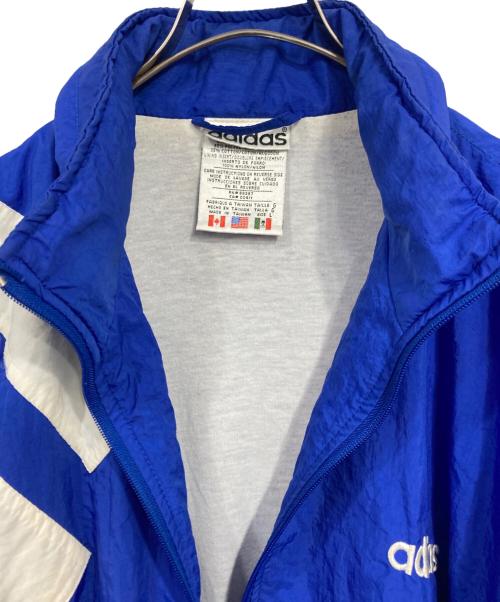 adidas（アディダス）adidas (アディダス) ナイロンジャケット ブルー サイズ:Ｌの古着・服飾アイテム