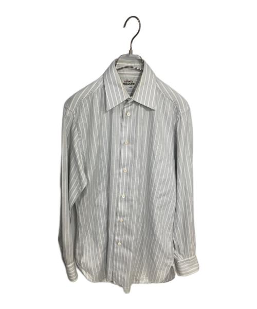 HERMES（エルメス）HERMES (エルメス) ストライプシャツ グレー サイズ:不明の古着・服飾アイテム