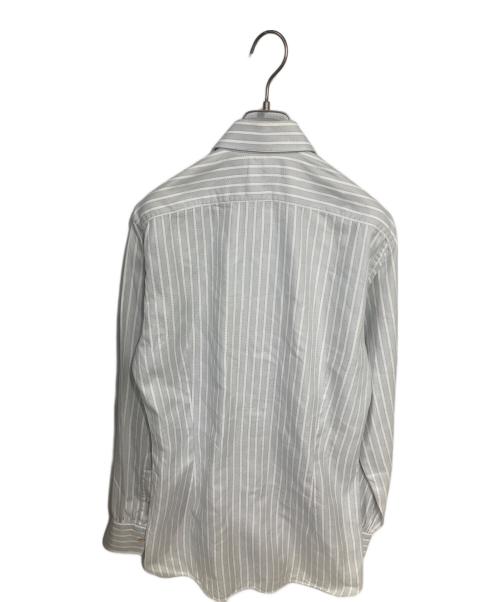 HERMES（エルメス）HERMES (エルメス) ストライプシャツ グレー サイズ:不明の古着・服飾アイテム
