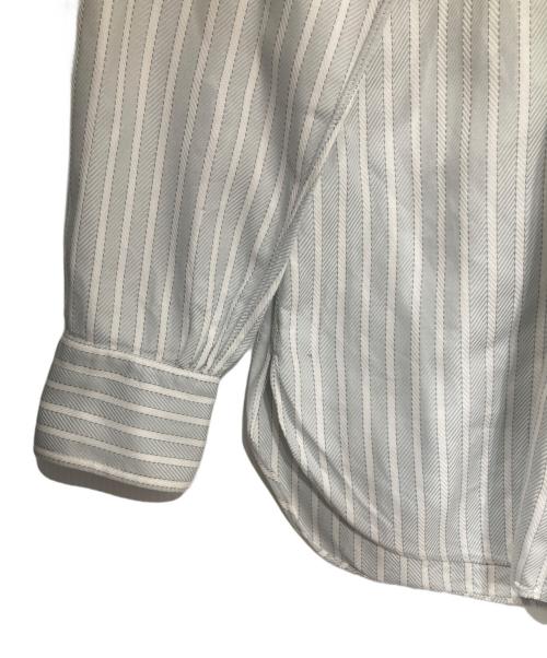 HERMES（エルメス）HERMES (エルメス) ストライプシャツ グレー サイズ:不明の古着・服飾アイテム