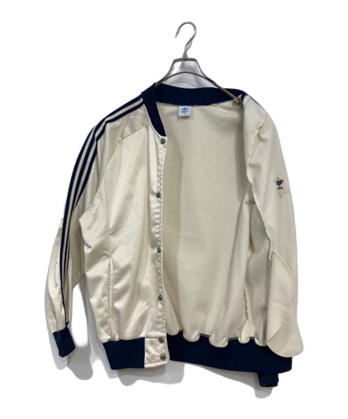 adidas（アディダス）adidas (アディダス) トラックジャケット ベージュ サイズ:Ｌの古着・服飾アイテム