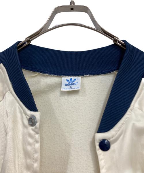 adidas（アディダス）adidas (アディダス) トラックジャケット ベージュ サイズ:Ｌの古着・服飾アイテム