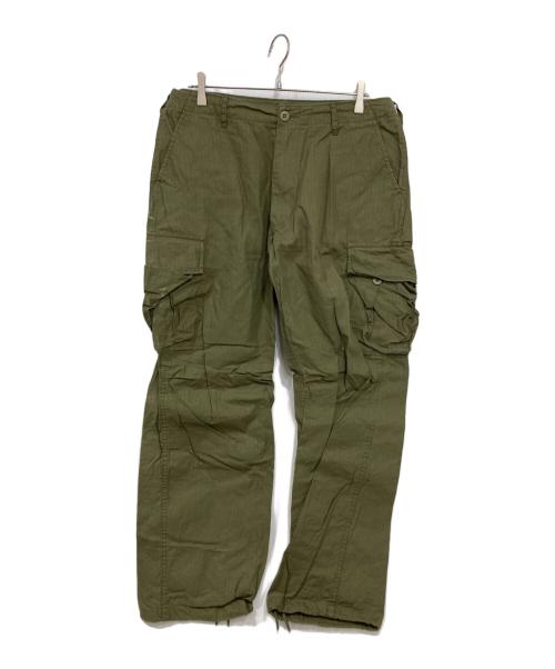 US ARMY（ユーエスアーミー）US ARMY (ユーエスアーミー) ジャングルファティーグパンツ グリーン サイズ:XLの古着・服飾アイテム