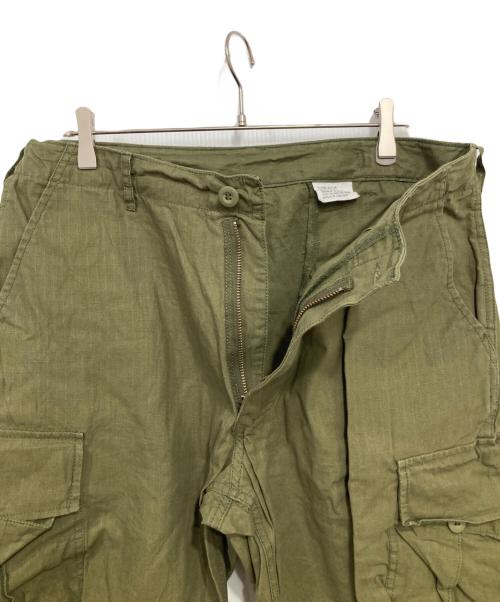 US ARMY（ユーエスアーミー）US ARMY (ユーエスアーミー) ジャングルファティーグパンツ グリーン サイズ:XLの古着・服飾アイテム