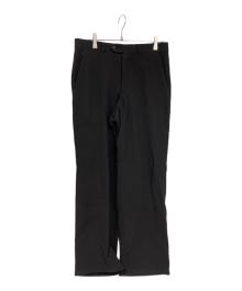 ARMANI COLLEZIONI（アルマーニ コレツィオーニ）の古着「ウールスラックス」｜ブラック