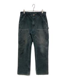 CarHartt（カーハート）の古着「ダブルニワークパンツ」｜ブラック