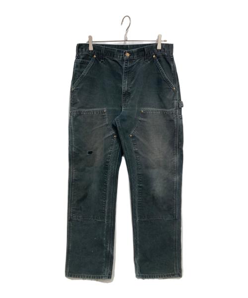 CarHartt（カーハート）CarHartt (カーハート) ダブルニワークパンツ ブラック サイズ:W34の古着・服飾アイテム