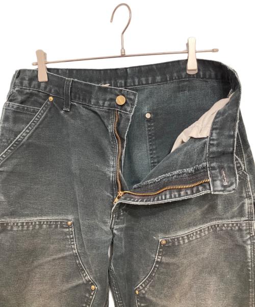 CarHartt（カーハート）CarHartt (カーハート) ダブルニワークパンツ ブラック サイズ:W34の古着・服飾アイテム