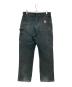CarHartt (カーハート) ダブルニワークパンツ ブラック サイズ:W34：37000円