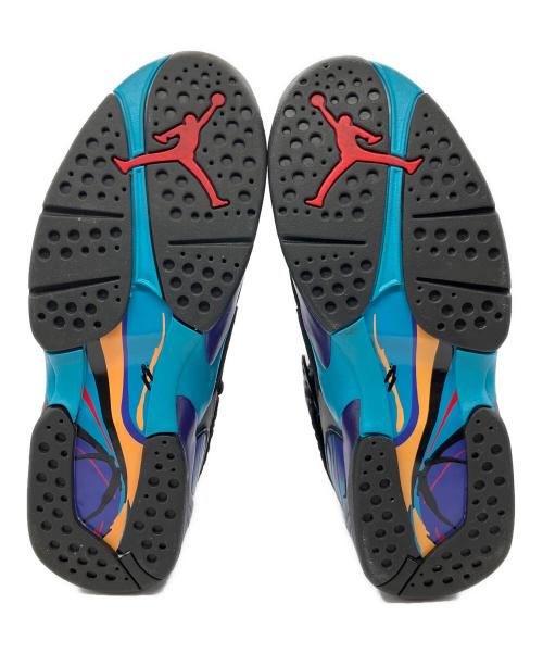 NIKE（ナイキ）NIKE (ナイキ) AIR JORDAN 8 RETRO Aqua ブラック サイズ:26.5の古着・服飾アイテム