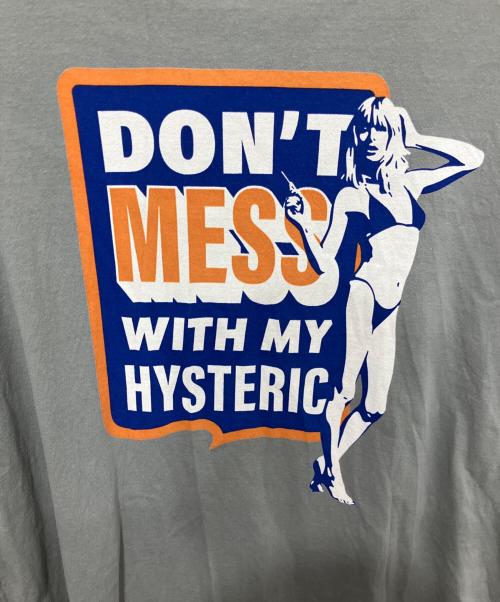 Hysteric Glamour（ヒステリックグラマー）Hysteric Glamour (ヒステリックグラマー) DON’T MESS Tシャツ グリーン サイズ:XLの古着・服飾アイテム