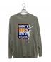 Hysteric Glamour（ヒステリックグラマー）の古着「DON’T MESS Tシャツ」｜グリーン