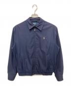 POLO RALPH LAURENポロ・ラルフローレン）の古着「00s スイングトップ」｜ネイビー