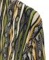 中古・古着 Coogi (クージー) 3D ニットポロシャツ グリーン×ベージュ サイズ:2XL：14000円