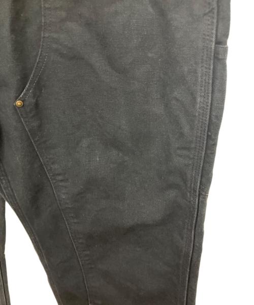 CarHartt（カーハート）CarHartt (カーハート) ダック地ダブルニーワークパンツ ブラック サイズ:91cm(W36)の古着・服飾アイテム
