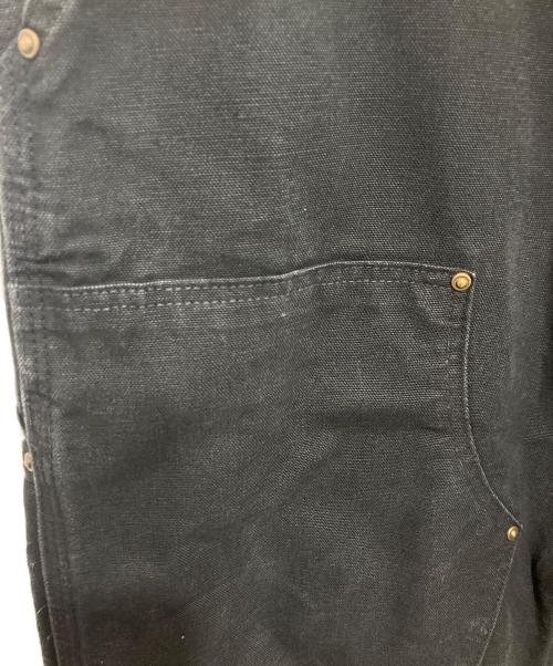 CarHartt（カーハート）CarHartt (カーハート) ダック地ダブルニーワークパンツ ブラック サイズ:91cm(W36)の古着・服飾アイテム