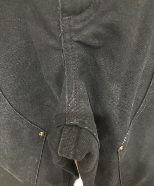 CarHartt（カーハート）CarHartt (カーハート) ダック地ダブルニーワークパンツ ブラック サイズ:91cm(W36)の古着・服飾アイテム