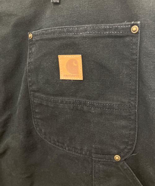 CarHartt（カーハート）CarHartt (カーハート) ダック地ダブルニーワークパンツ ブラック サイズ:91cm(W36)の古着・服飾アイテム