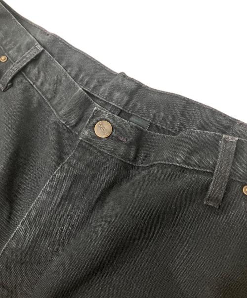 CarHartt（カーハート）CarHartt (カーハート) ダック地ダブルニーワークパンツ ブラック サイズ:91cm(W36)の古着・服飾アイテム