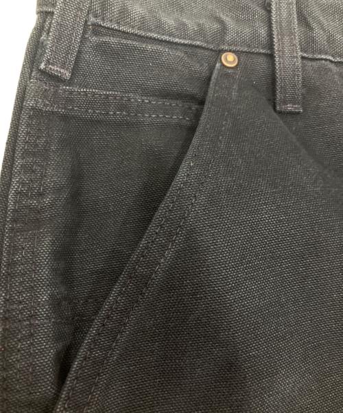 CarHartt（カーハート）CarHartt (カーハート) ダック地ダブルニーワークパンツ ブラック サイズ:91cm(W36)の古着・服飾アイテム