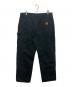 CarHartt (カーハート) ダック地ダブルニーワークパンツ ブラック サイズ:91cm(W36)：17000円