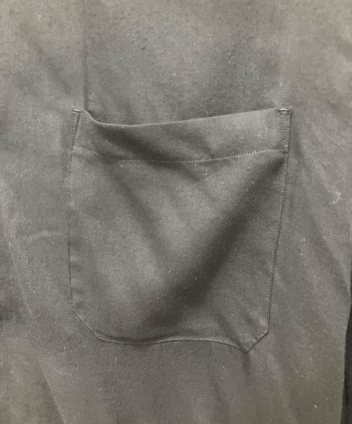 s'yte（サイト）s'yte (サイト) スカル刺繍オープンカラーシャツ ブラック サイズ:3の古着・服飾アイテム