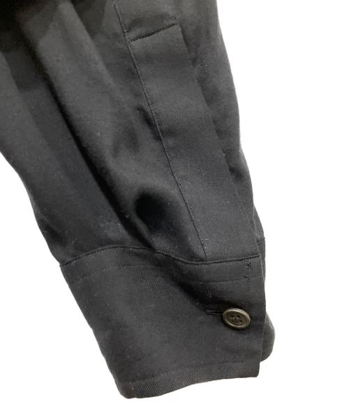 s'yte（サイト）s'yte (サイト) スカル刺繍オープンカラーシャツ ブラック サイズ:3の古着・服飾アイテム