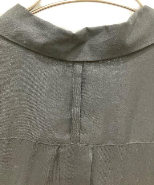 s'yte（サイト）s'yte (サイト) スカル刺繍オープンカラーシャツ ブラック サイズ:3の古着・服飾アイテム
