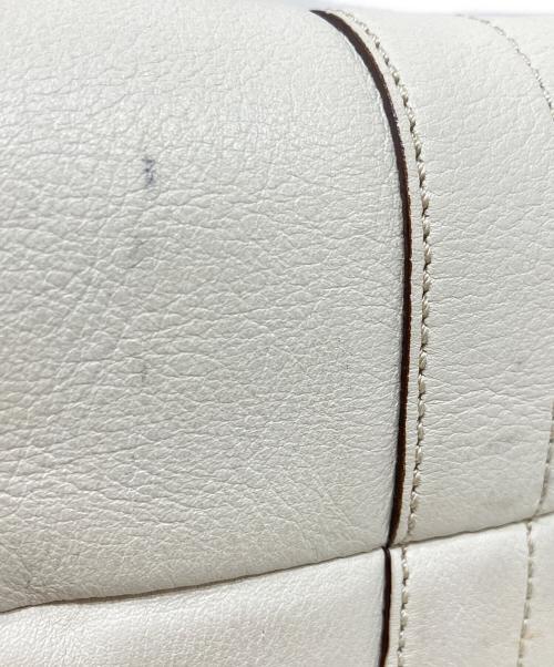 COACH（コーチ）COACH (コーチ) ハーフムーンワンショルダーバッグ オフホワイトの古着・服飾アイテム
