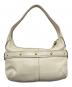 COACH (コーチ) ハーフムーンワンショルダーバッグ オフホワイト：14000円