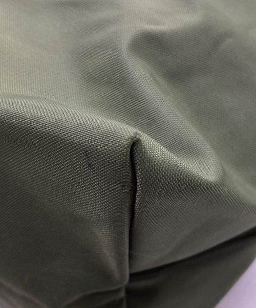 LONGCHAMP（ロンシャン）LONGCHAMP (ロンシャン) トートバッグ グリーン×ブラウンの古着・服飾アイテム